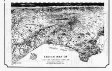 Los Angeles Region Sketch Map, Los Angeles and Los Angeles County 1949